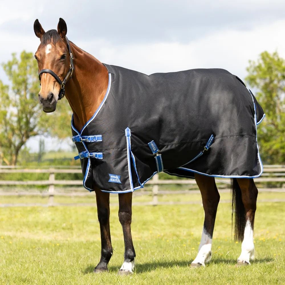 Hy Equestrian StormX Empra Extra 100g Turnout Rug (Black)