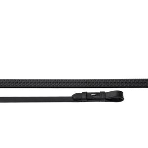 Heritage Saddlery English Leather Rubber Covered Reins