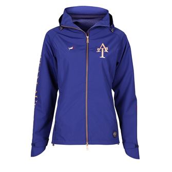 Shires Aubrion Team Waterproof Jacket - Young Rider (Navy)