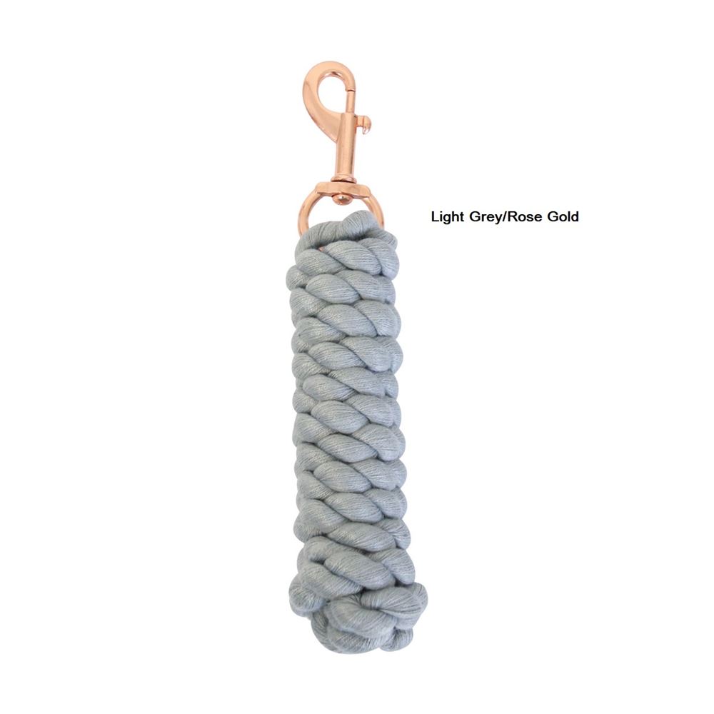 Hy Equestrian Rose Gold Lead Rope