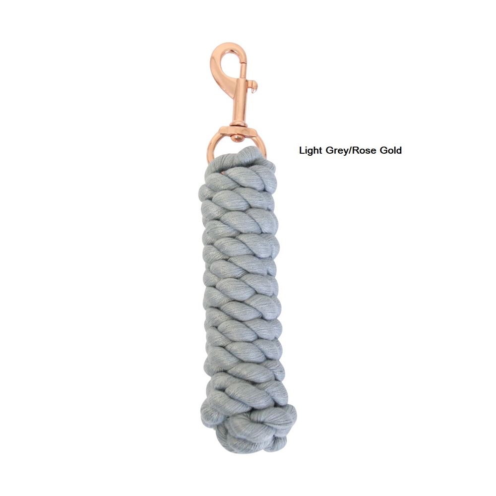 Hy Equestrian Rose Gold Lead Rope