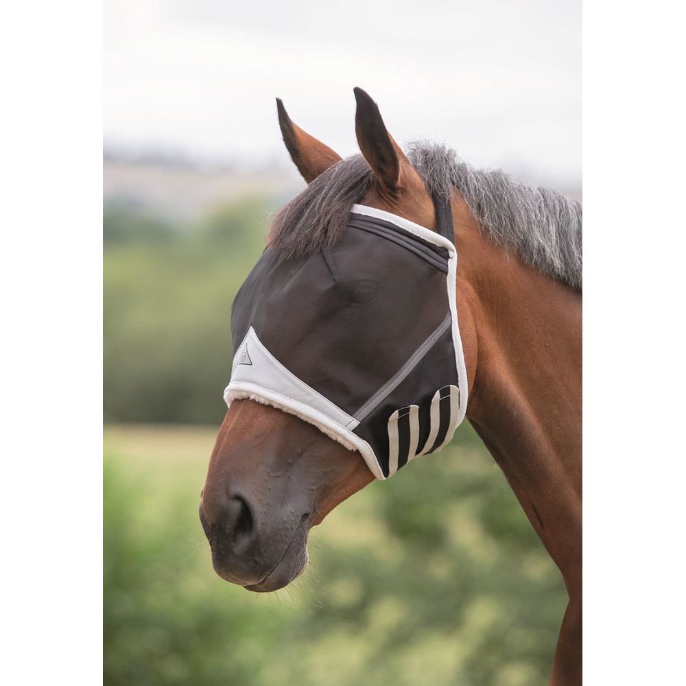 Shires Fine Mesh Earless Fly Mask