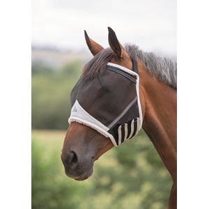 Shires Fine Mesh Earless Fly Mask