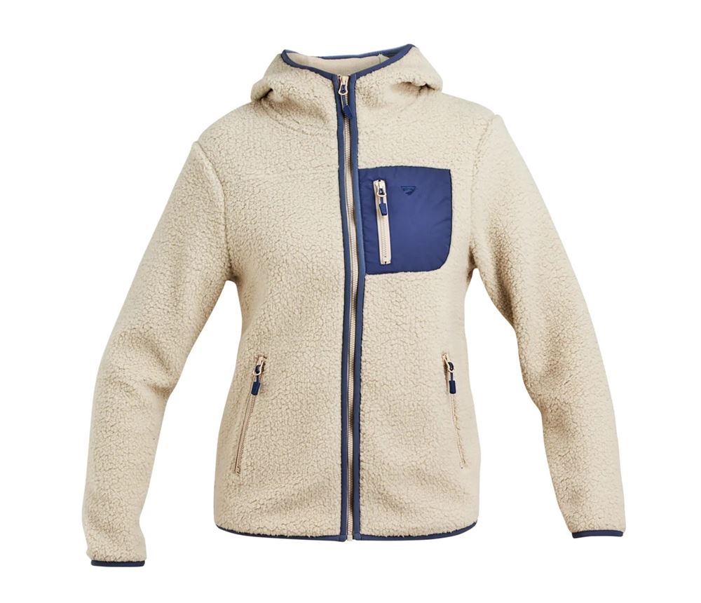 Shires Aubrion Clement Fleece Jacket (Natural)