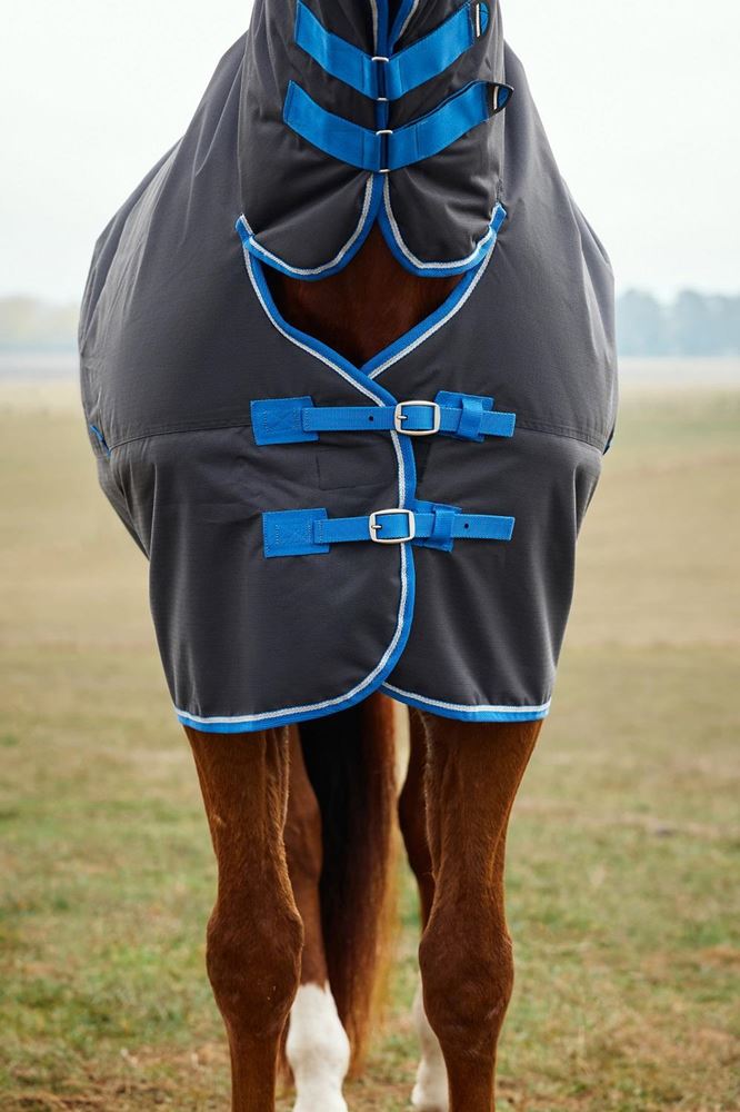 Weatherbeeta Comfitec Tyro Turnout Combo - 220g (Black/Cobalt)