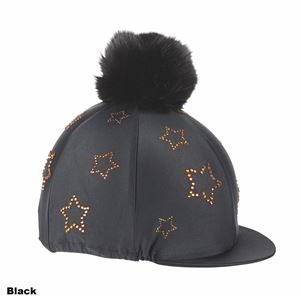 Shires Diamonte Star Hat Cover