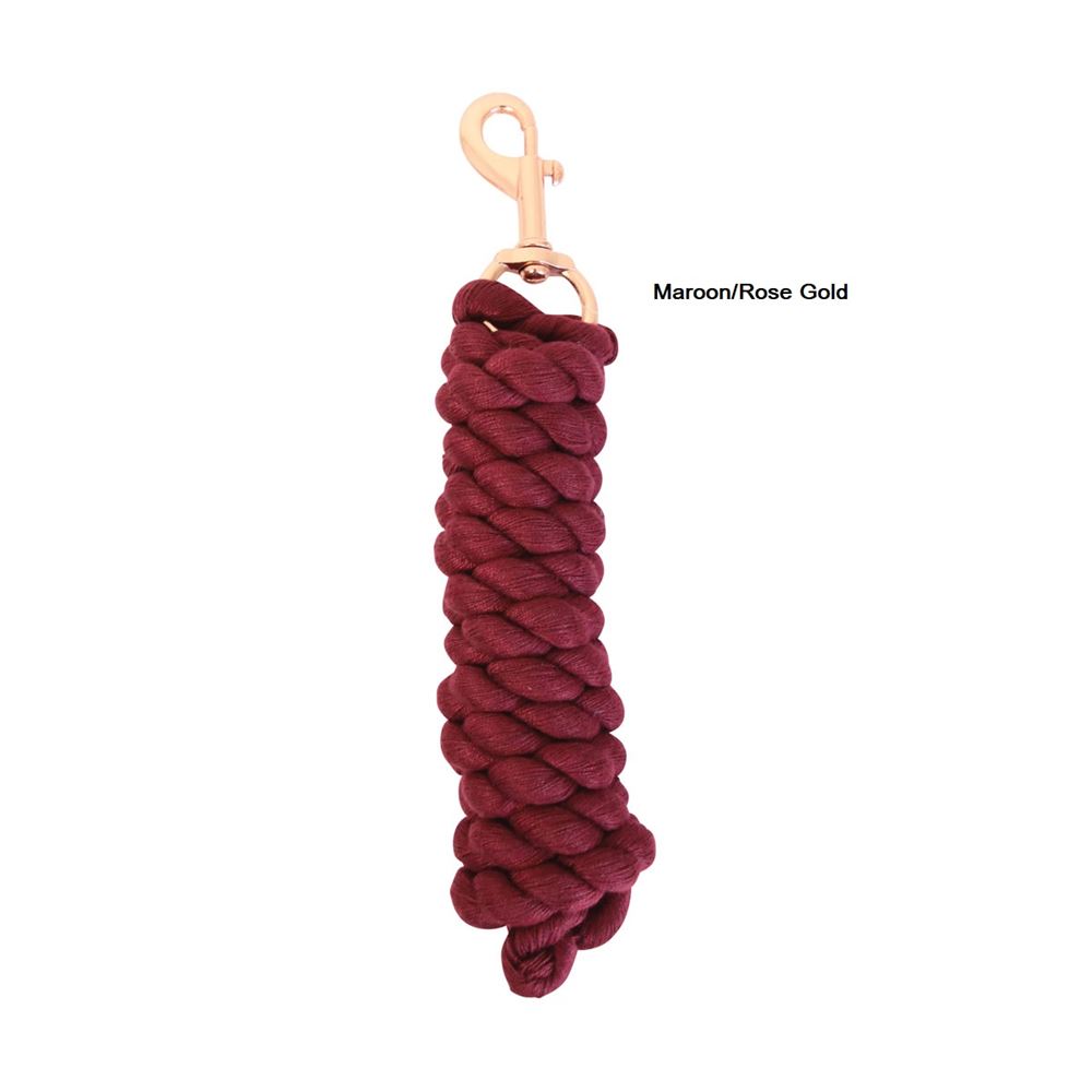 Hy Equestrian Rose Gold Lead Rope
