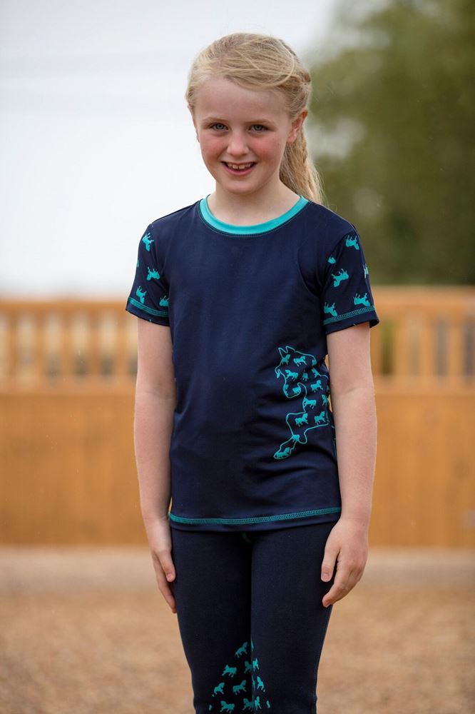 Mark Todd Kids Short Sleeve T-Shirt