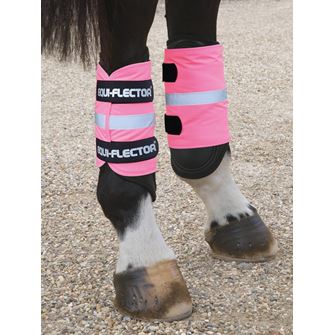 Shires Equi-Flector Arm/Leg Bands (Bright Pink)