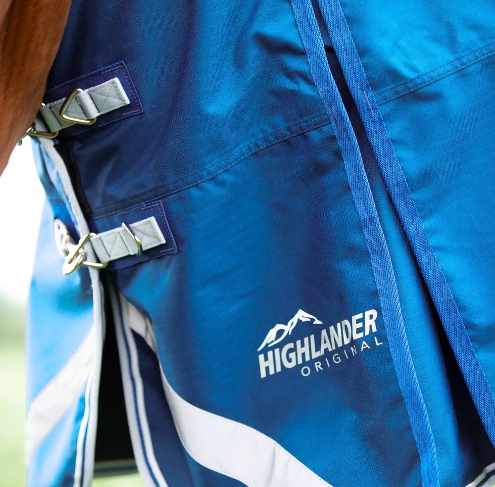 Shires Highlander Original 200 Turnout Rug (Blue)