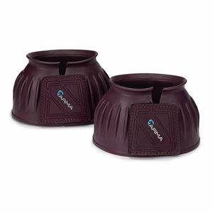 Shires ARMA Touch Close Over Reach Boots (Black Cherry)