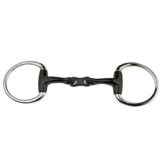JP Korsteel Sweet Iron French Link Eggbutt Snaffle Bit
