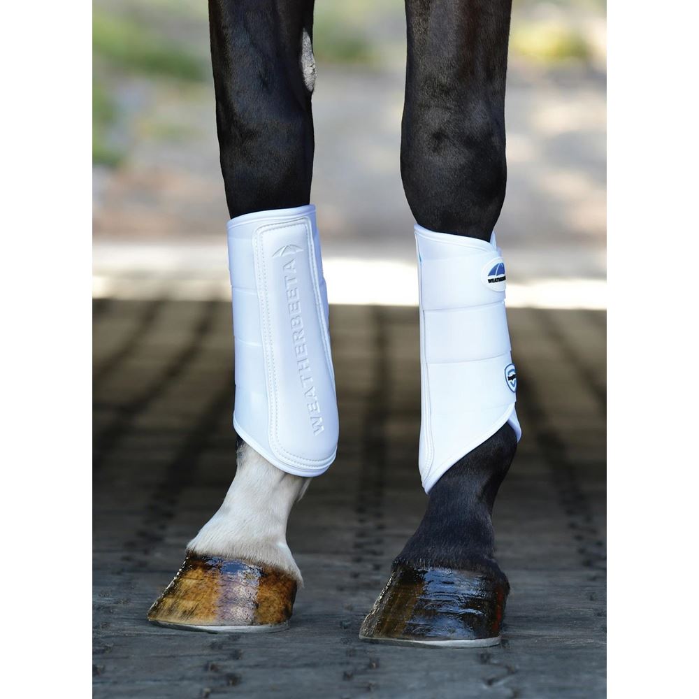 Weatherbeeta Tough-Tec Prime Brushing Boots (White)