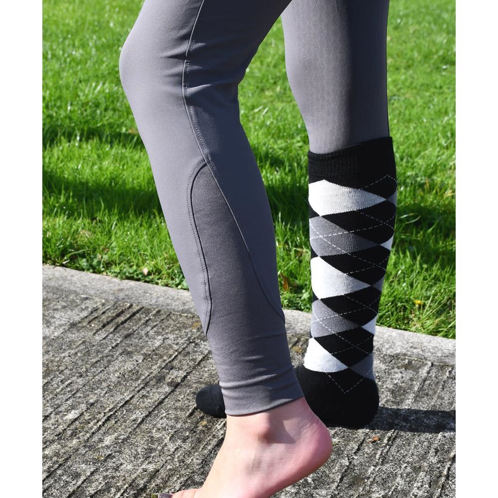 Rhinegold Ladies Pro-Stretch Breeches (Grey)