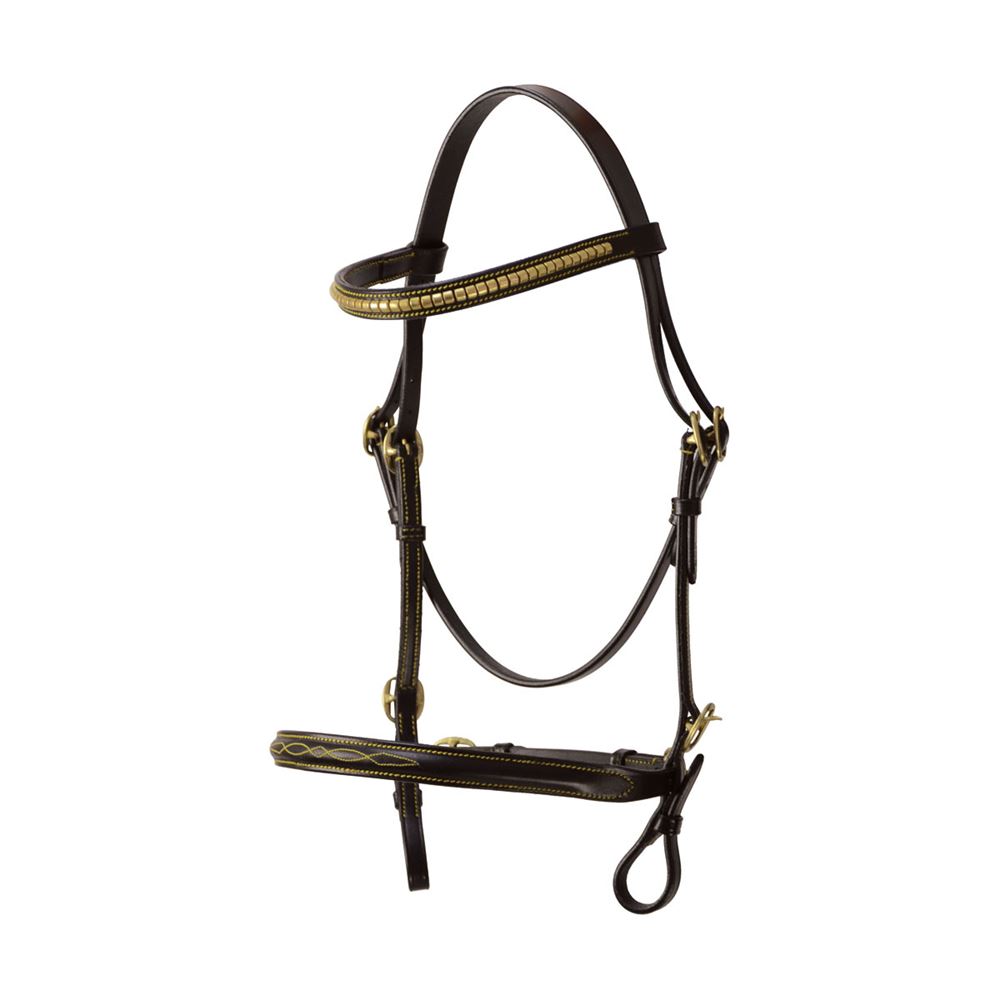 Hy Equestrian In-Hand Bridle (Brown)