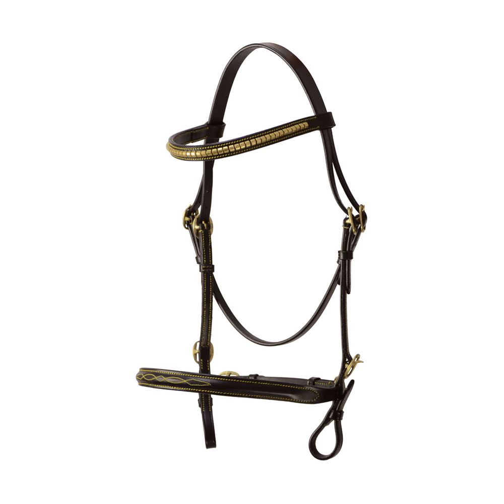 Hy Equestrian In-Hand Bridle (Brown)