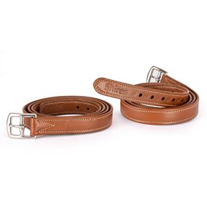 Shires GARA Non Stretch Stirrup Leathers (Tan)