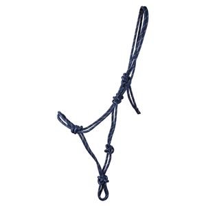 Hy Equestrian Rope Halter (Navy)