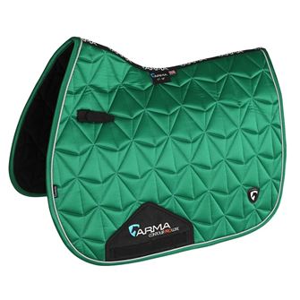 Shires ARMA Luxe Gloss Saddlecloth (Green)