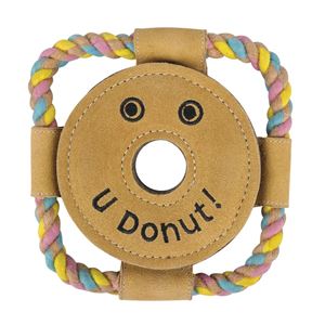 Benji & Flo Crazy Faces Dog Toys - U Donut!