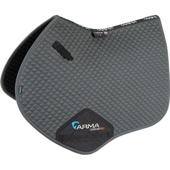 Shires ARMA Jump Saddlecloth (Grey)