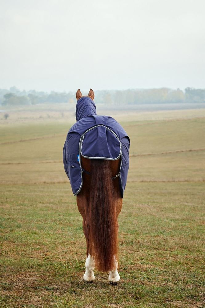 Weatherbeeta Comfitec Tyro Turnout Combo - 220g (Navy/Charcoal)