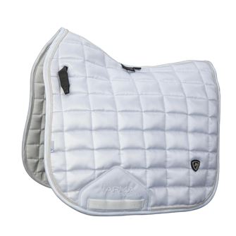 Shires ARMA Eltar Satin Dressage Saddlecloth (White)