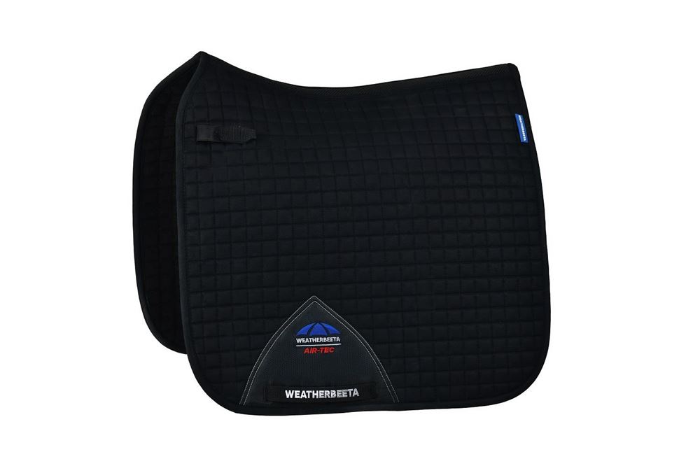 Weatherbeeta Prime Air-Tec Dressage Saddle Pad (Black)