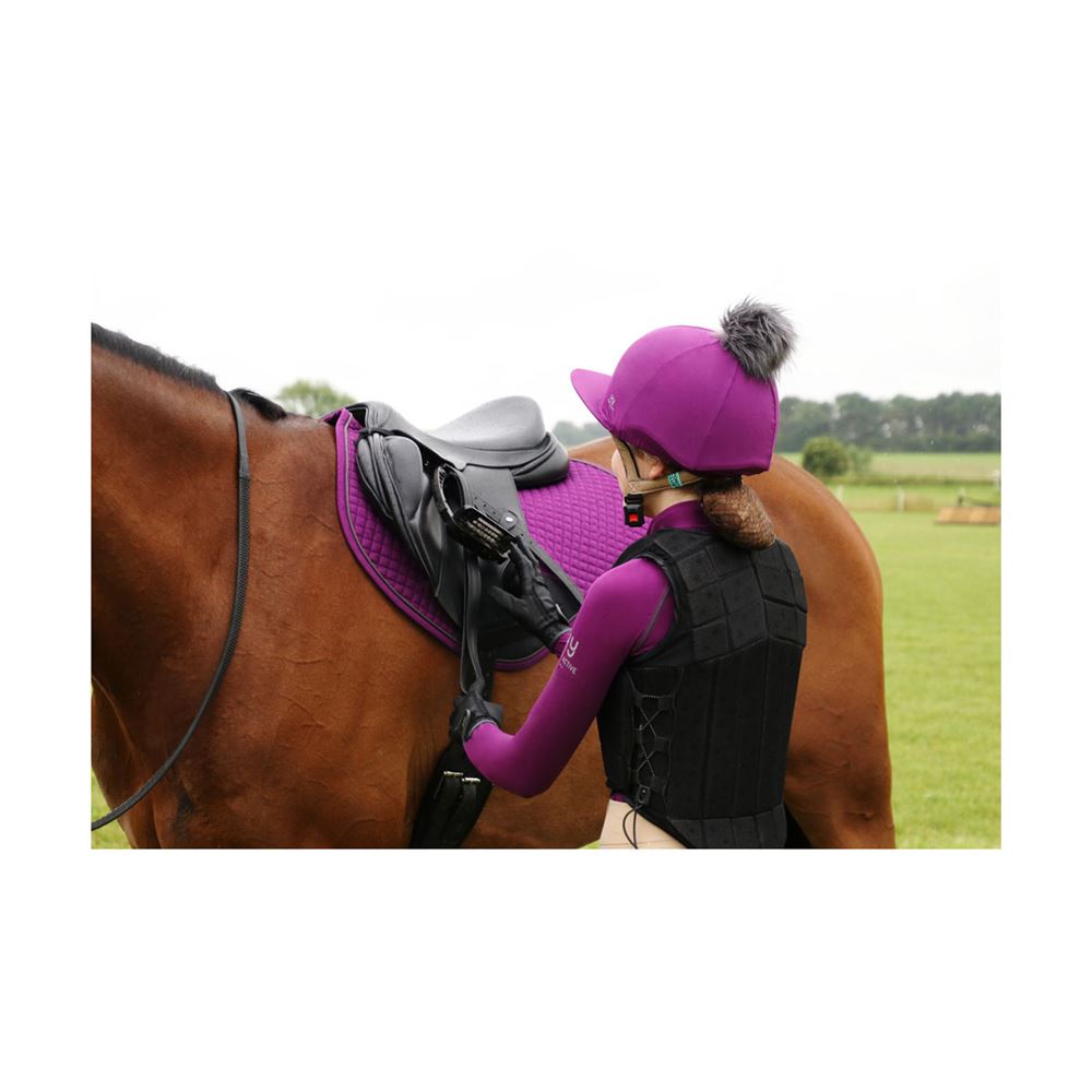 HyWITHER Sport Active Close Contact Saddle Pad (Amethyst Purple)