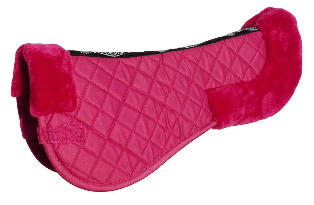 Rhinegold Comfort Half Pad (Raspberry)