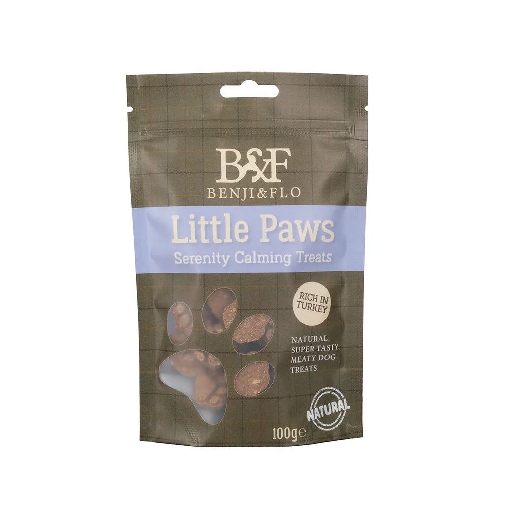 Benji & Flo Little Paws Skin Soothe Conditioning Treats (Salmon)