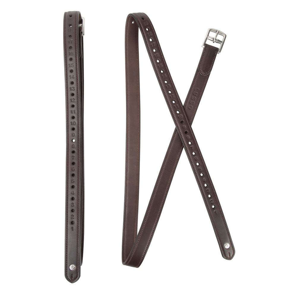 Shires Velociti Lusso Non-Stretch Stirrup Leathers (3/4" x 48")