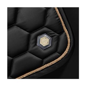 Coldstream Marygold Dressage Saddle Pad (Black)
