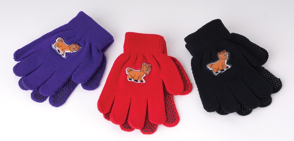 Harlequin Childs Magic Gloves (Pony Design)