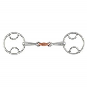 Shires Bevel Bit with Copper Lozenge