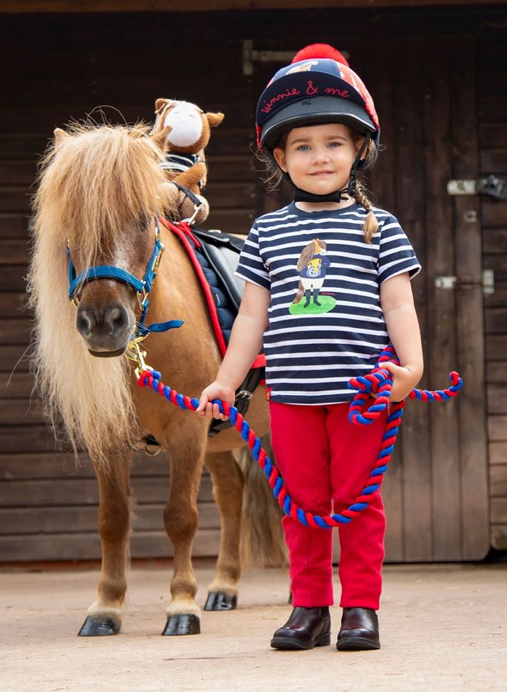 Shires Winnie & Me Jodhpurs (Red)