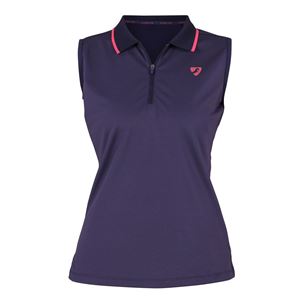Shires Aubrion Poise Sleeveless Tech Polo (Navy)