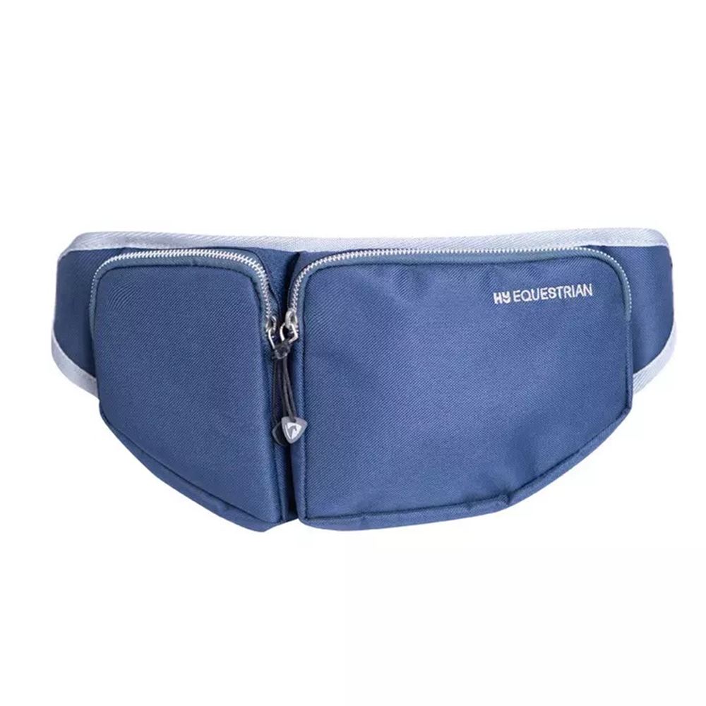 Hy Equestrian Bum Bag (Navy/Grey)