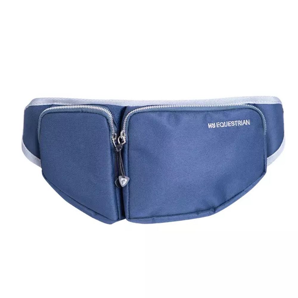 Hy Equestrian Bum Bag (Navy/Grey)