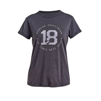 Shires Aubrion Repose Ladies T-Shirt (Charcoal)