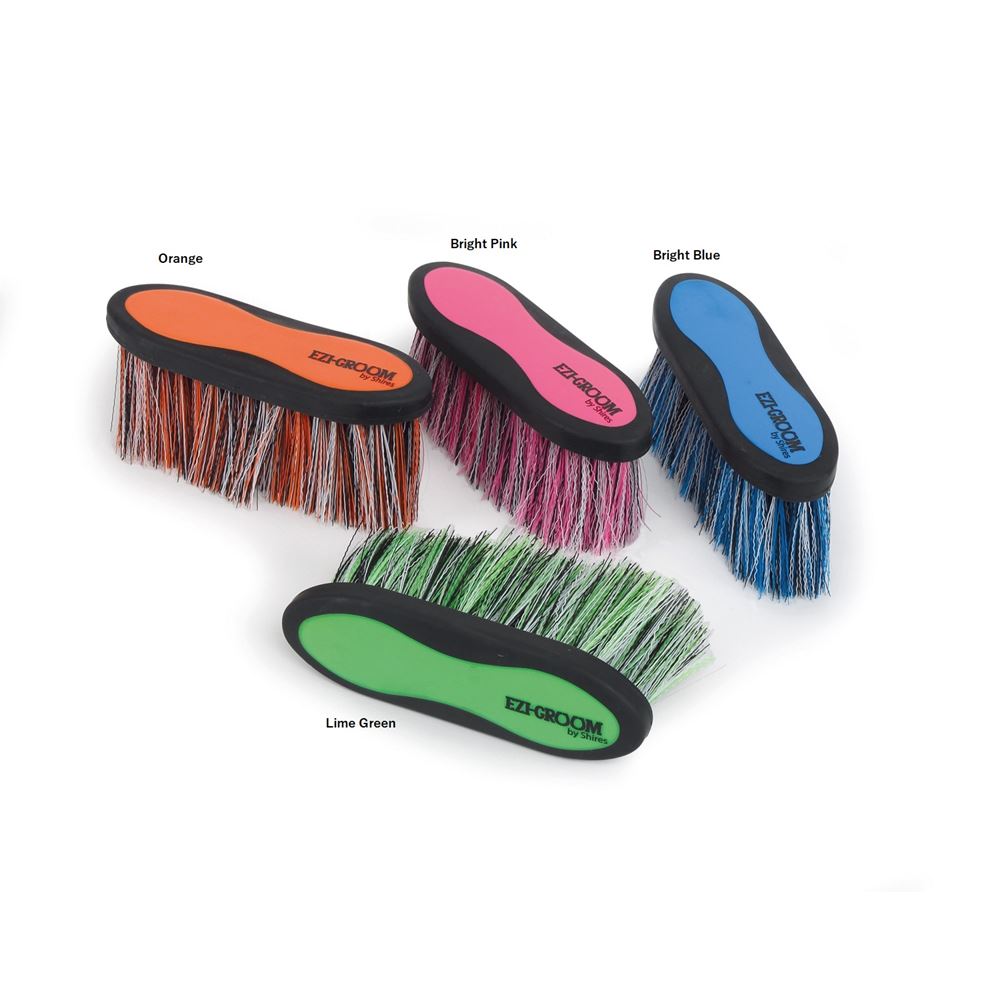 Shires Ezi-Groom Long Bristle Dandy Brush