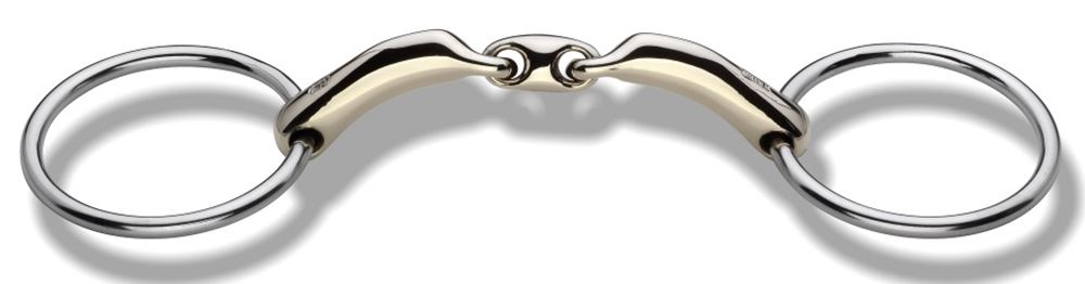 Sprenger Sensogan NovoContact Loose Ring Double Jointed Snaffle