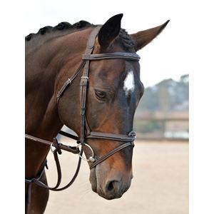 Weatherbeeta Collegiate Comfitec Opulux Fancy Stitch Padded Hanoverian Bridle