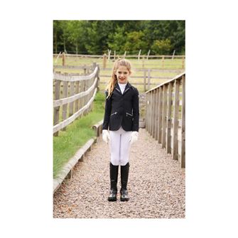 Hy Equestrian Cadiz Mizs Competition Breeches (White/Rose Gold)