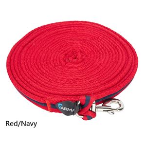 Shires Wessex Two Tone Cushion Web Lunge Line