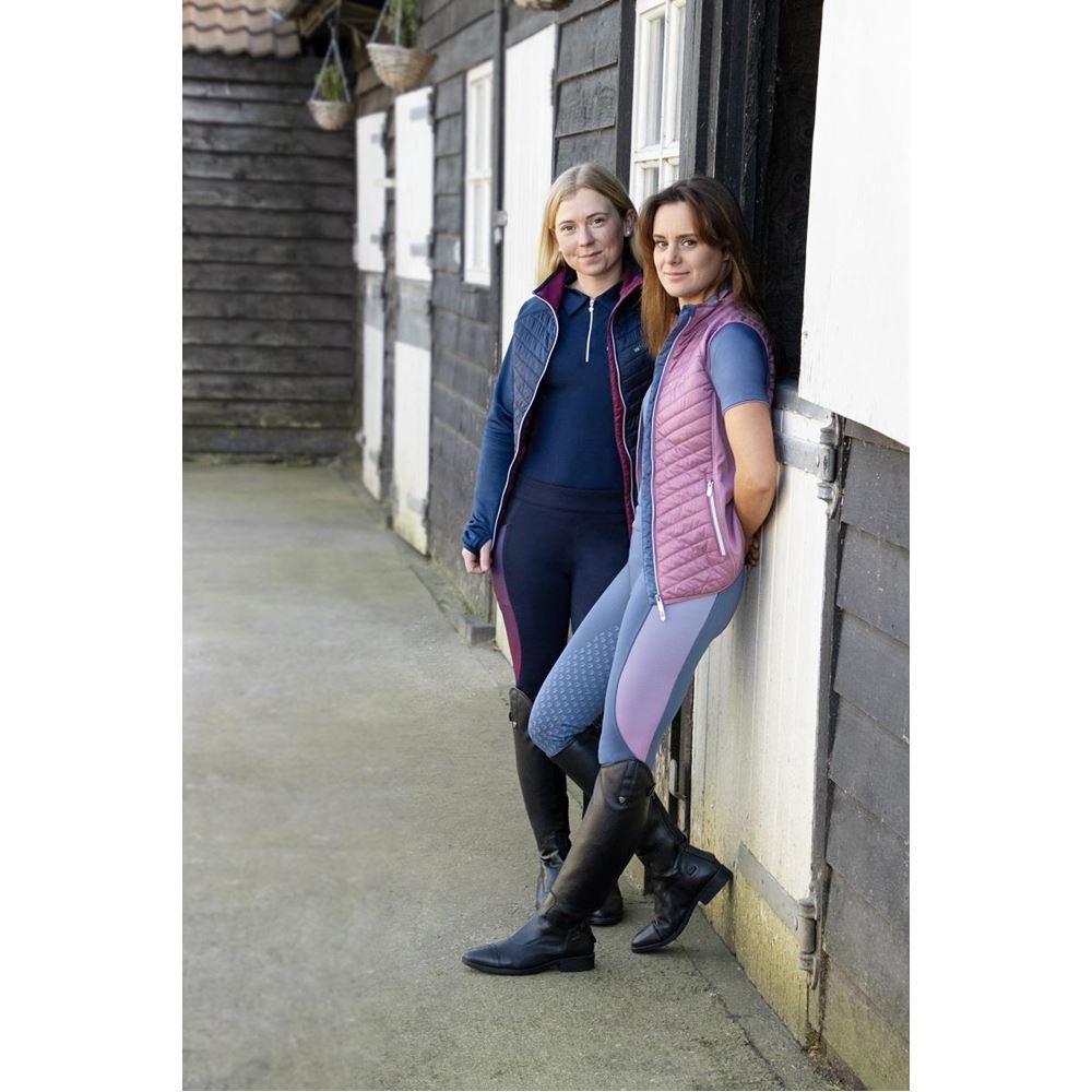 Hy Equestrian Synergy Elevate Sync Lightweight Gilet (Riviera/Grape)