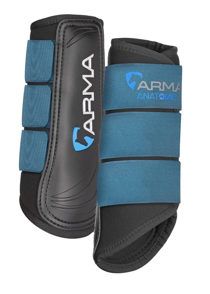 Shires ARMA Neoprene Brushing Boots (Ocean Blue)