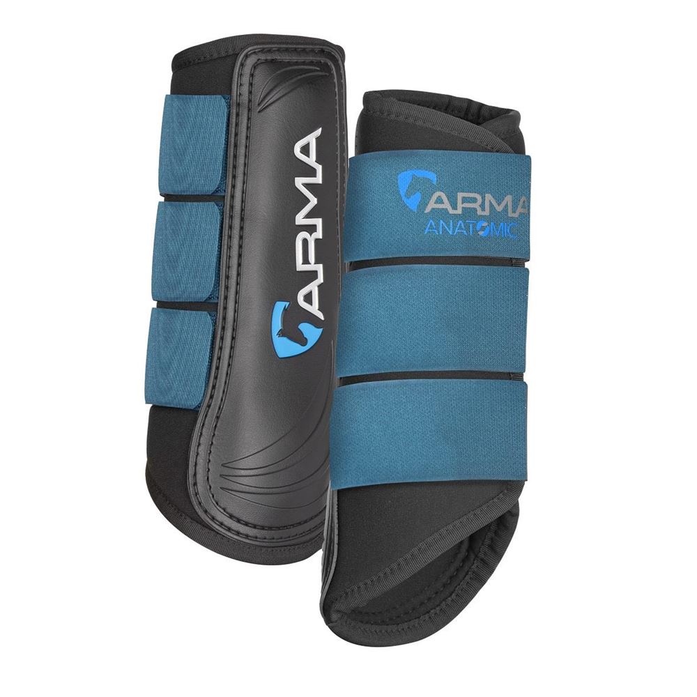 Shires ARMA Neoprene Brushing Boots (Ocean Blue)