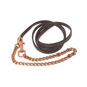 Heritage Saddlery English Leather Lead and Chain