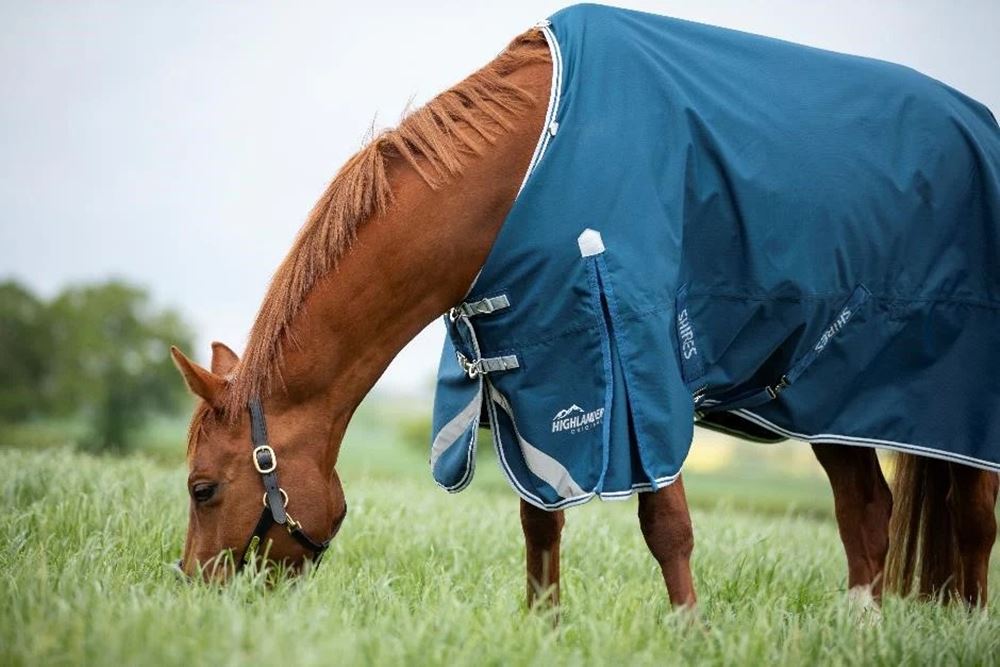 Shires Highlander Original 50 Turnout Rug (Ocean)